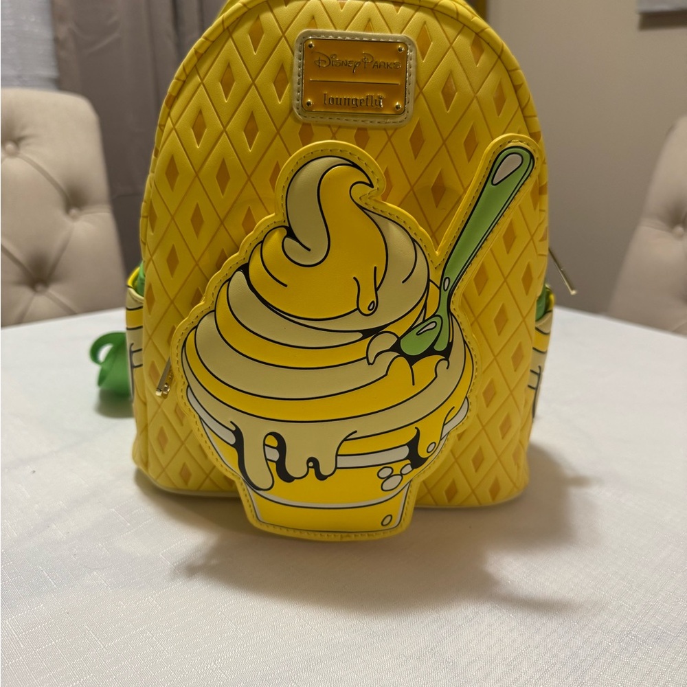 Loungefly X Disney Parks Eats Mickey Mouse Pineapple Dole Whip Mini Backpack